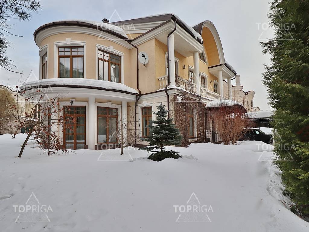 Фасад, Дом в поселке Новахово - на topriga.ru