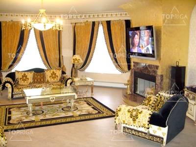 Гостиная, холл, Дом в поселке Княжье Озеро - на topriga.ru