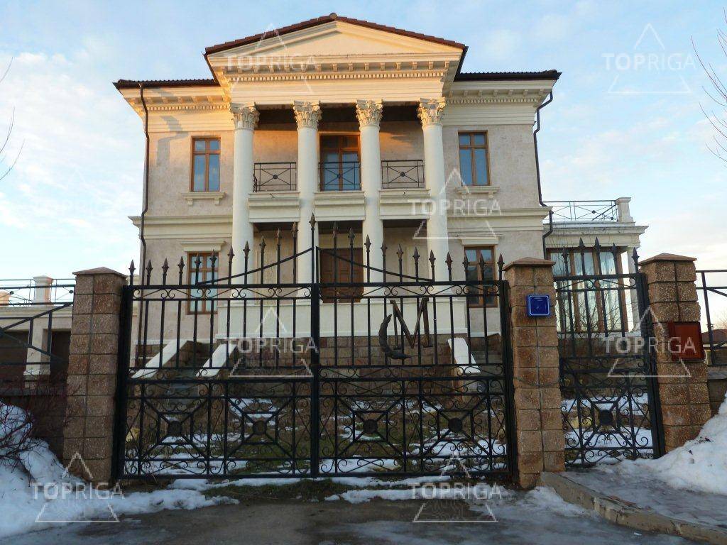 Фасад, Дом в поселке Резиденции Монолит - на topriga.ru