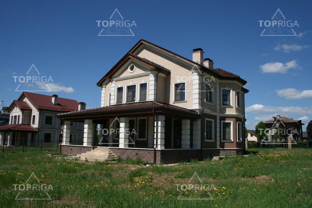 Фасад, Дом в поселке Гринфилд - на topriga.ru