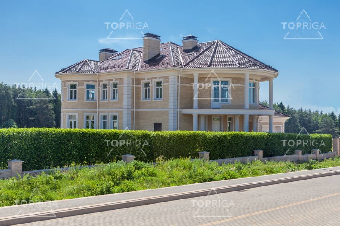Фасад, Дом в поселке Ренессанс парк - на topriga.ru