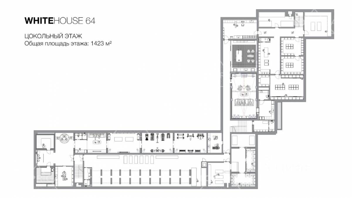Столовая, кухня, Дом в поселке Ренессанс парк - на topriga.ru