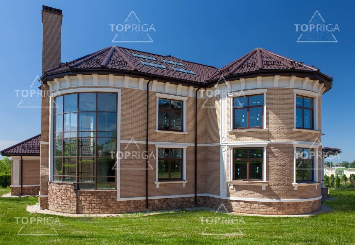 Фасад, Дом в поселке Ренессанс парк - на topriga.ru