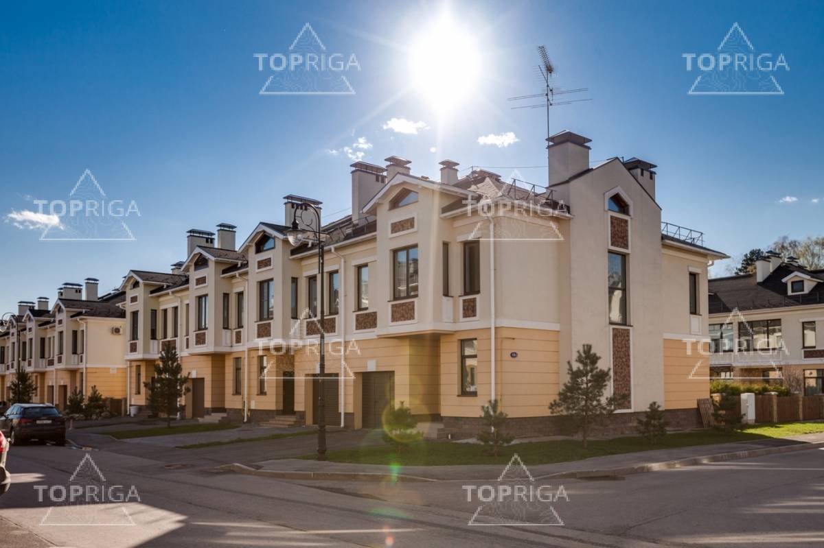 Фасад, Таунхаус в поселке Павлово - на topriga.ru