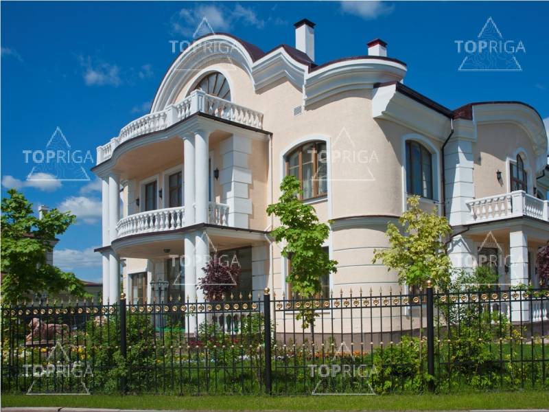 Фасад, Дом в поселке Новахово - на topriga.ru