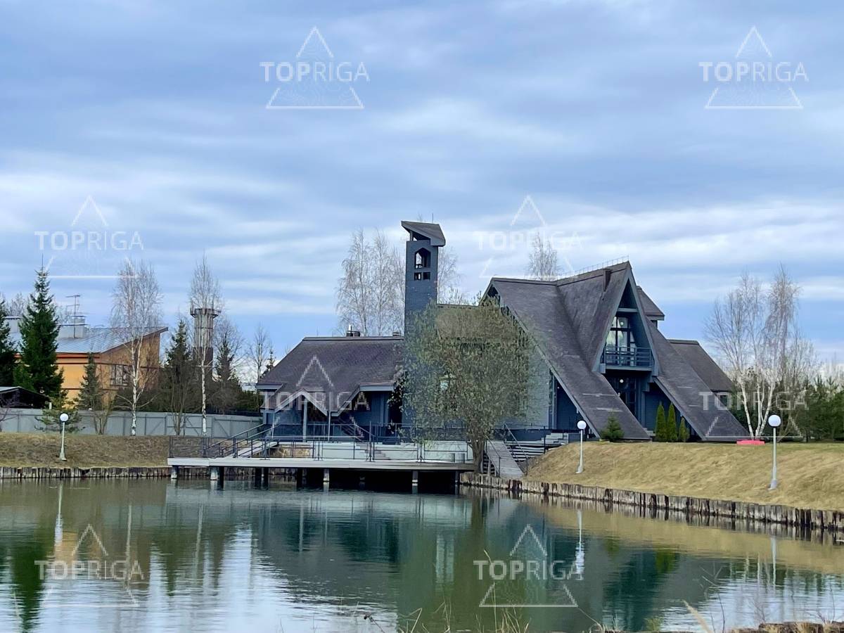 Фасад, Дом в поселке Никольская слобода - на topriga.ru