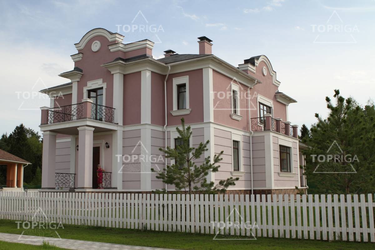 Фасад, Дом в поселке Онегино - на topriga.ru