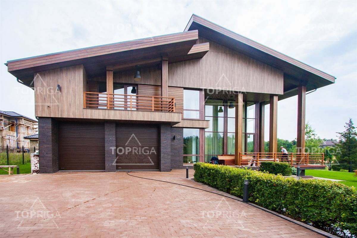 Фасад, Дом в поселке Madison Park - на topriga.ru